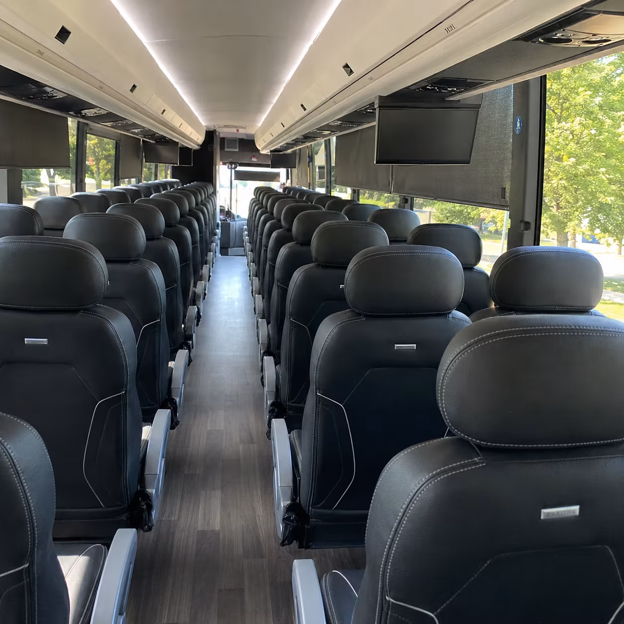 charter buses for michigan state university campus events