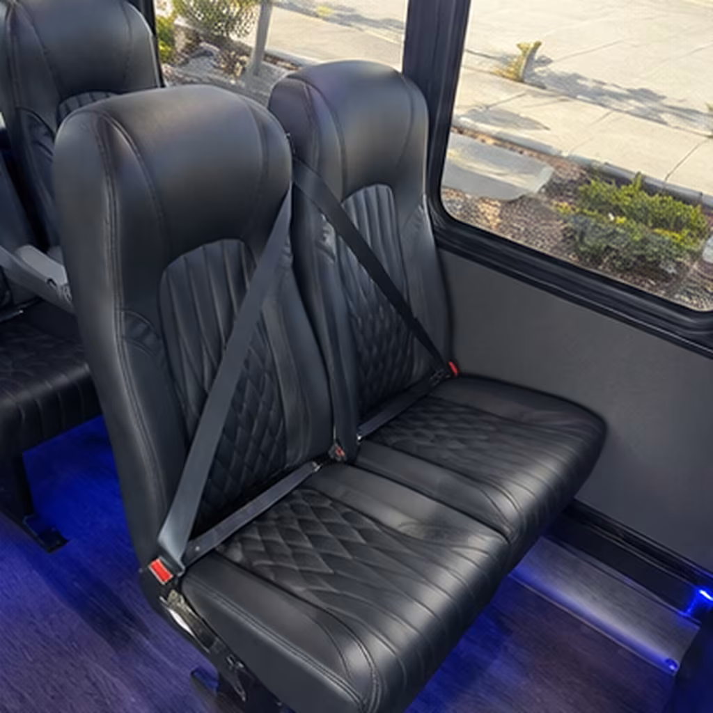 lansing 25 passenger minibus inside