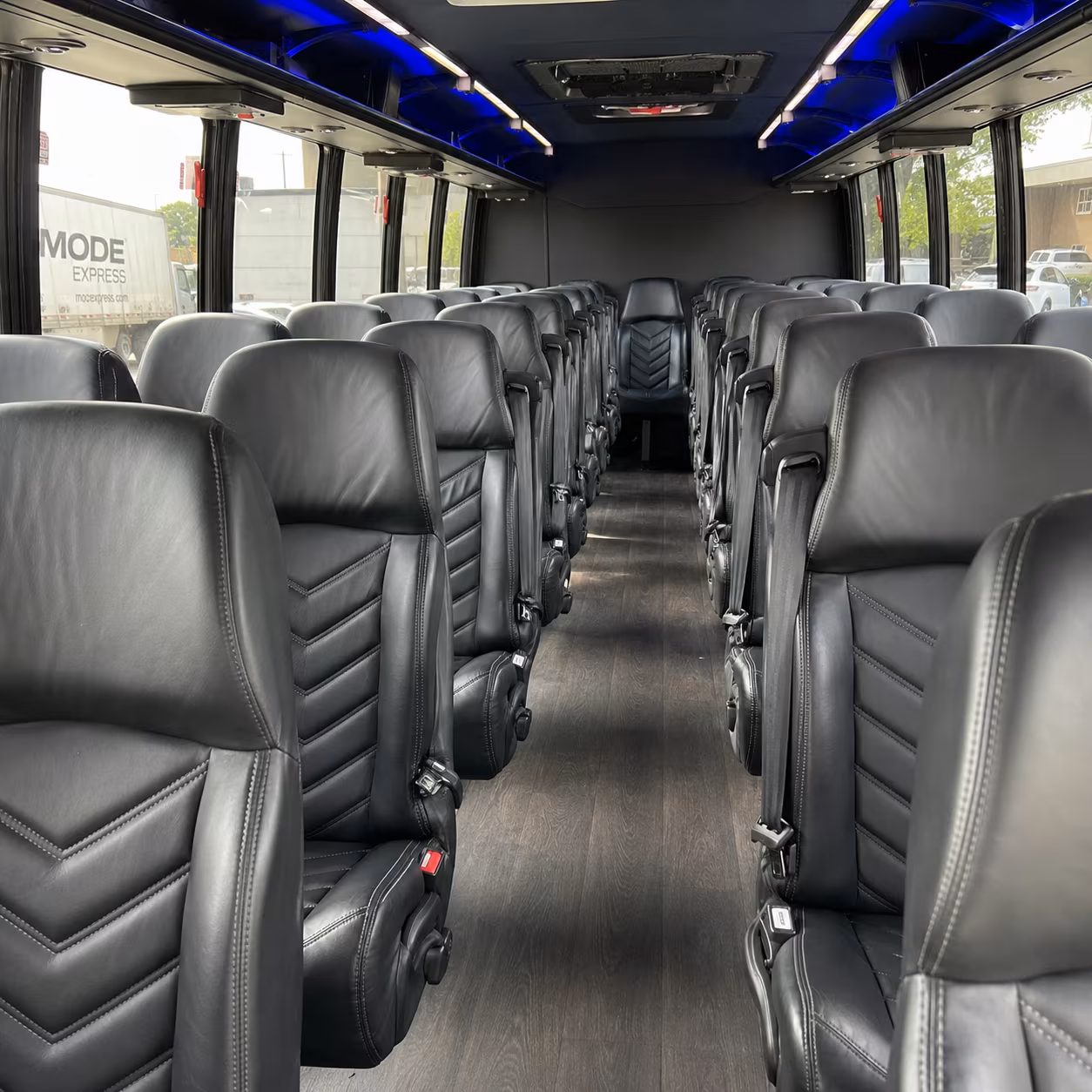 lansing 30 passenger minibus inside