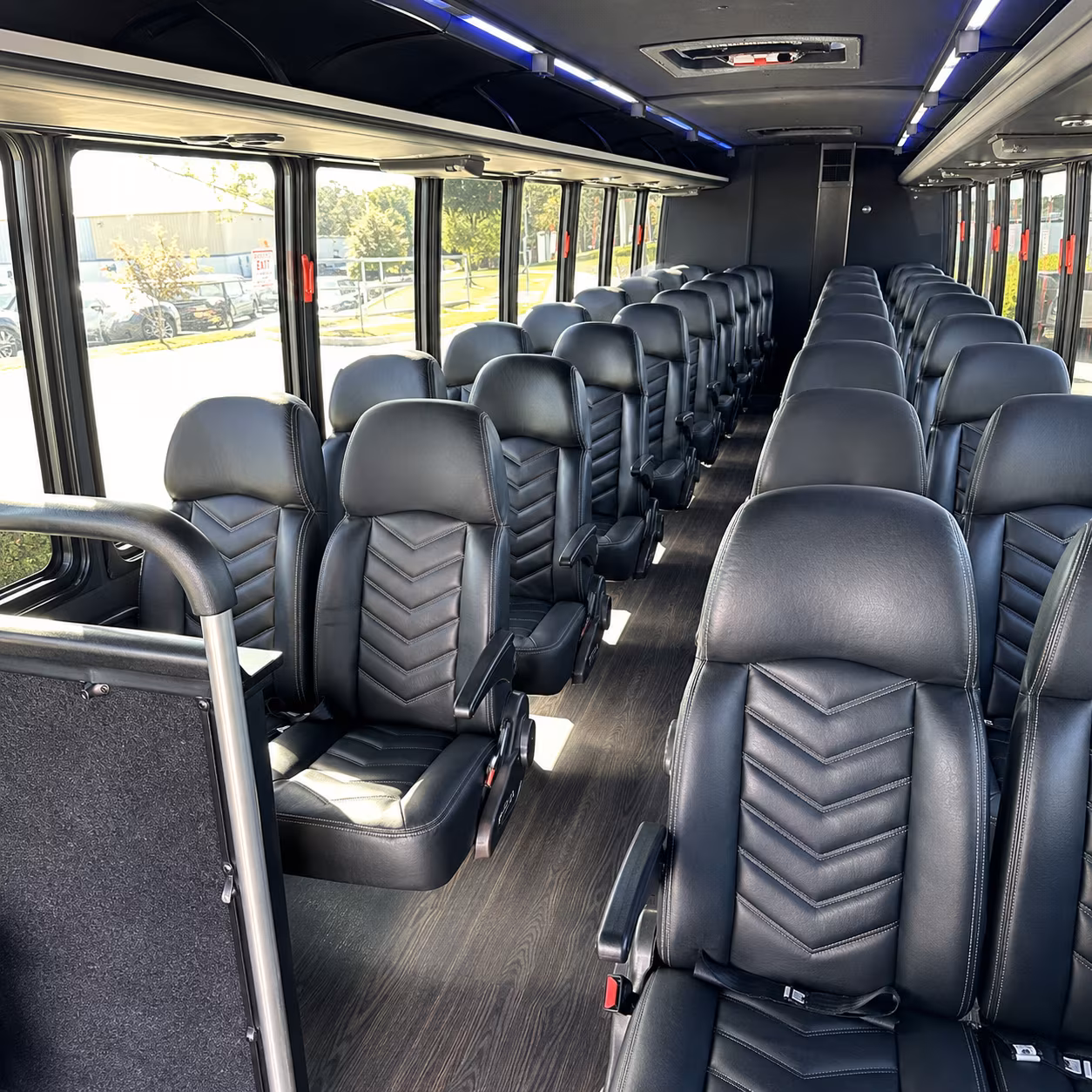 lansing 30 passenger minibus interior