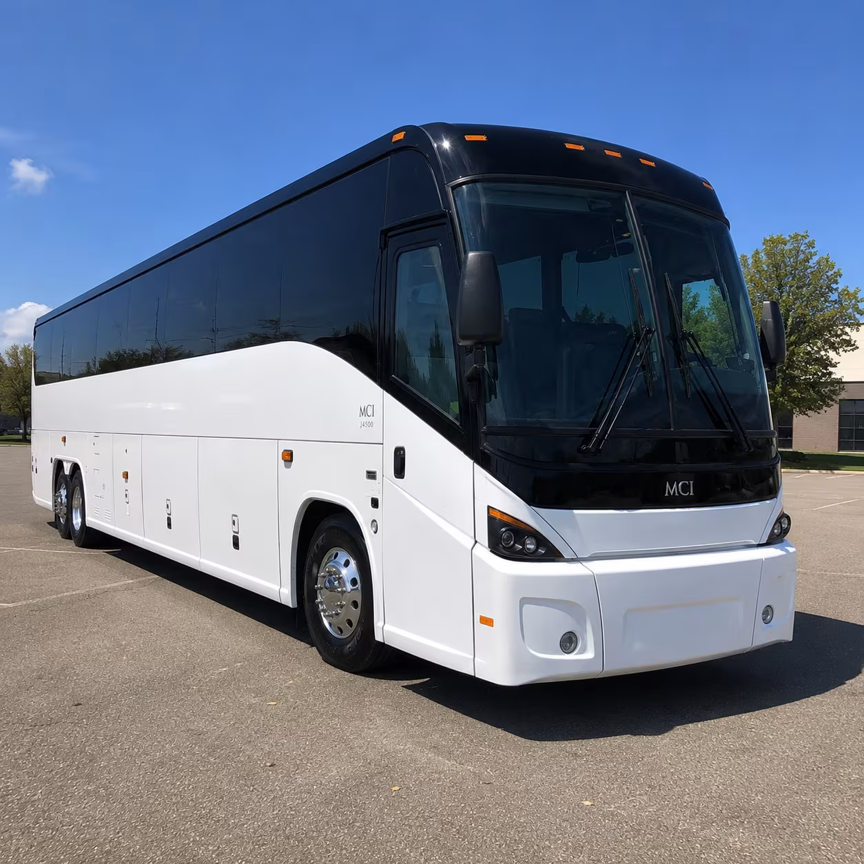 lansing 45 passenger charter bus
