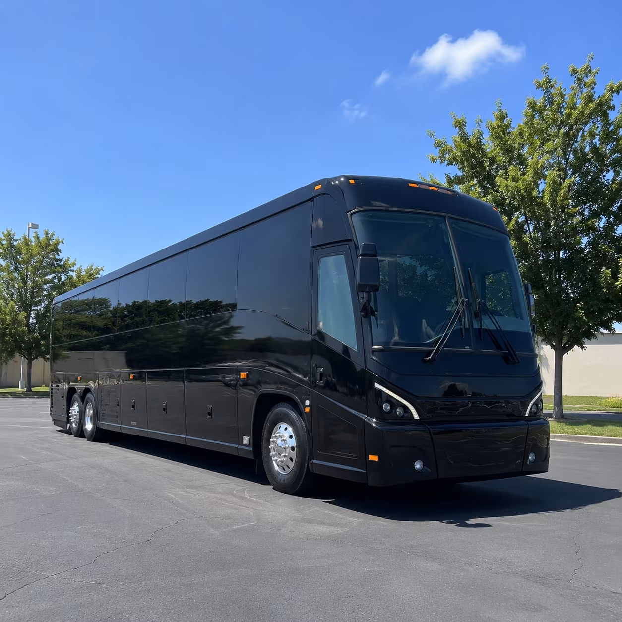 lansing 56 passenger charter bus