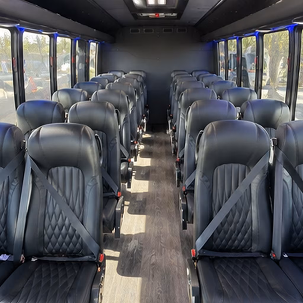 lansing bus rental service area
