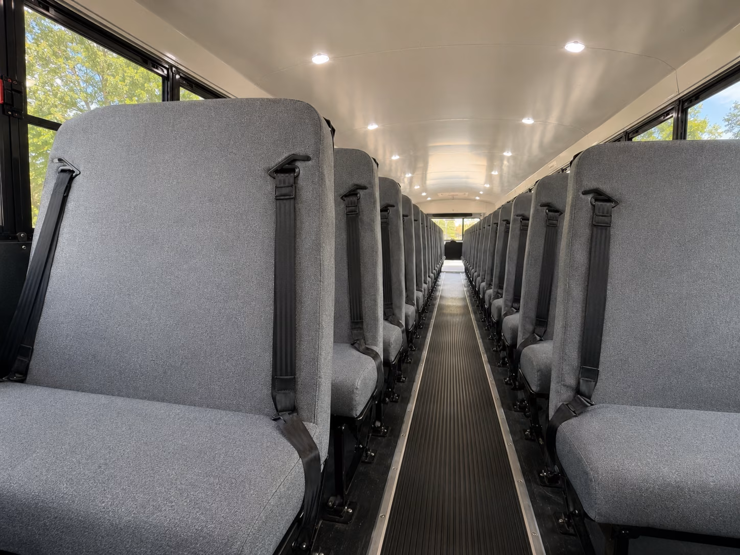 lansing school bus interior