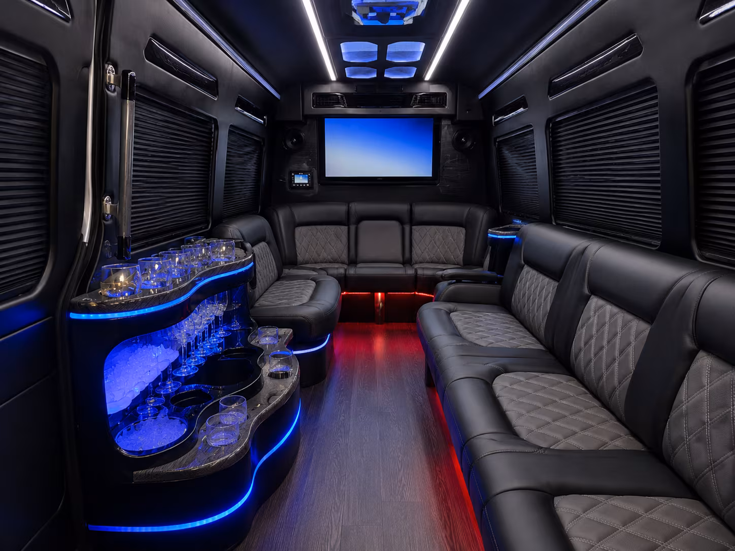 sprinter vans and minibuses for small lansing wedding parties